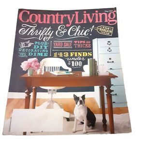 Country Living magazine may 2013 Thrift Chic Yard Sale Tips